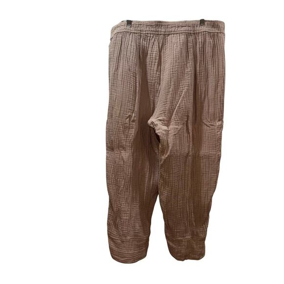 Madewell Lightspun Cotton Gauze Pull-On Balloon Pants – Size 2XL - Picture 4 of 13